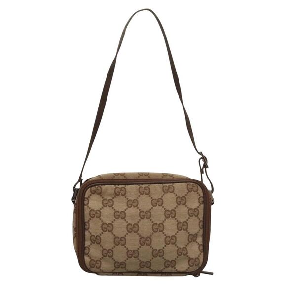 Gucci Gg Canvas Brown Canvas Handbag (Pre-Owned) - Picture 2 of 16